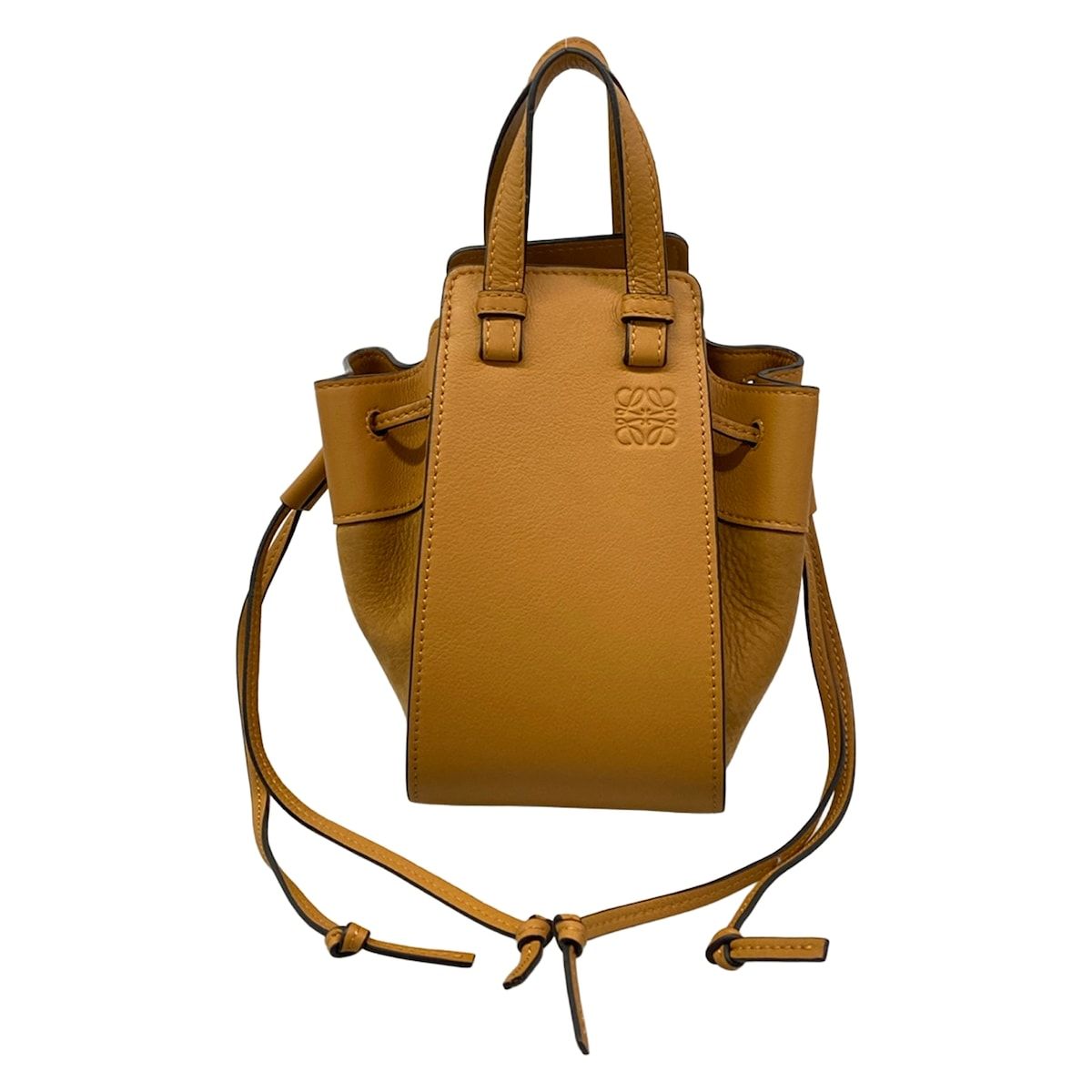 Loewe Tote Hammock Drawstring Mini Brown