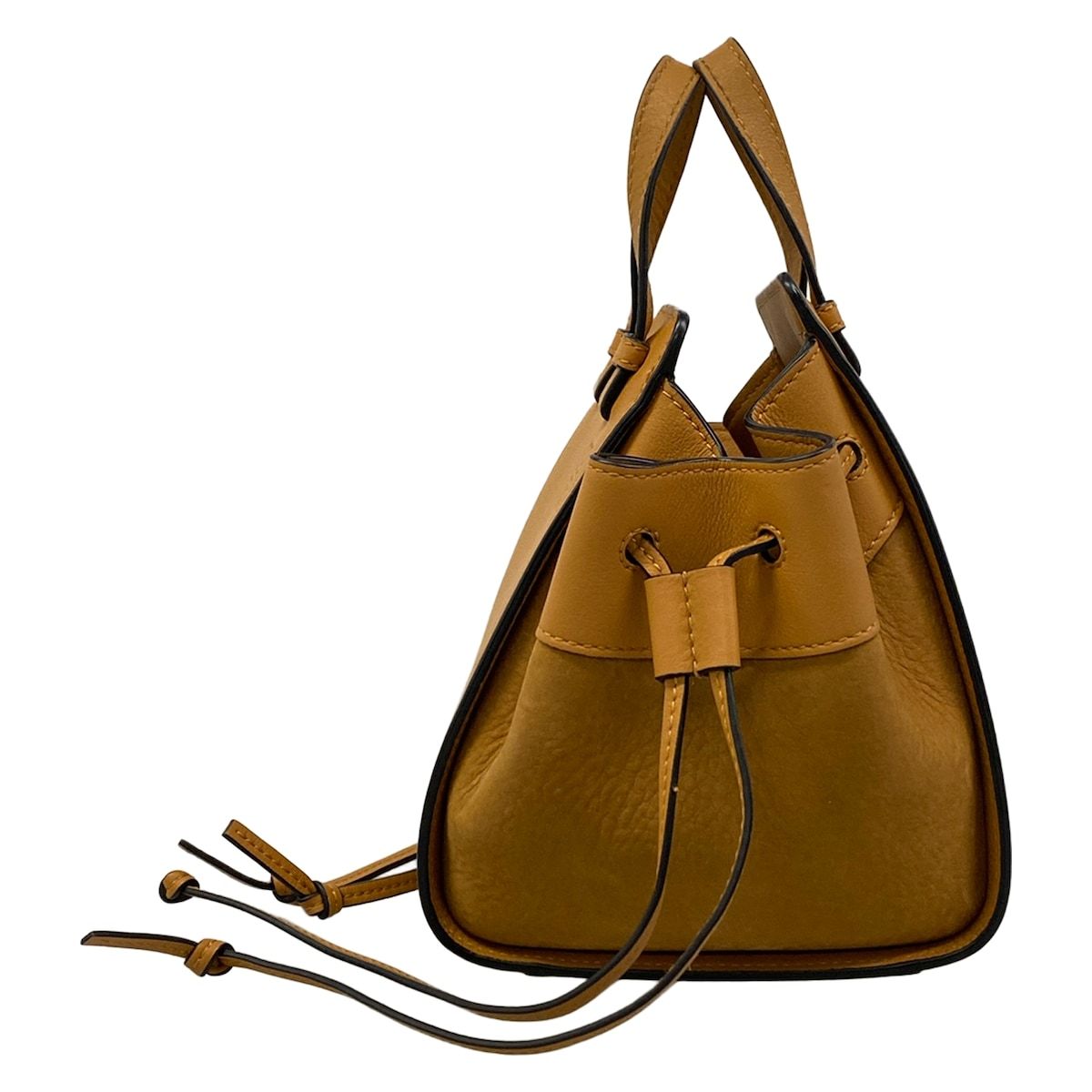 Loewe Tote Hammock Drawstring Mini Brown — view 4