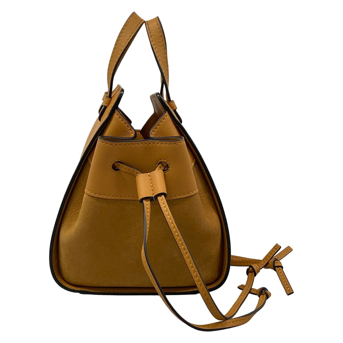 Loewe Tote Hammock Drawstring Mini Brown — view 2