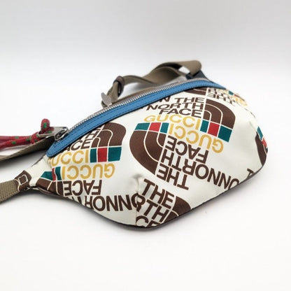Gucci North Face Collaboration Nylon Logo Multicolor Belt Bag Waist Pouch — view 3