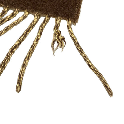 Louis Vuitton Scarf Dark Brown Beige Cashmere — view 4