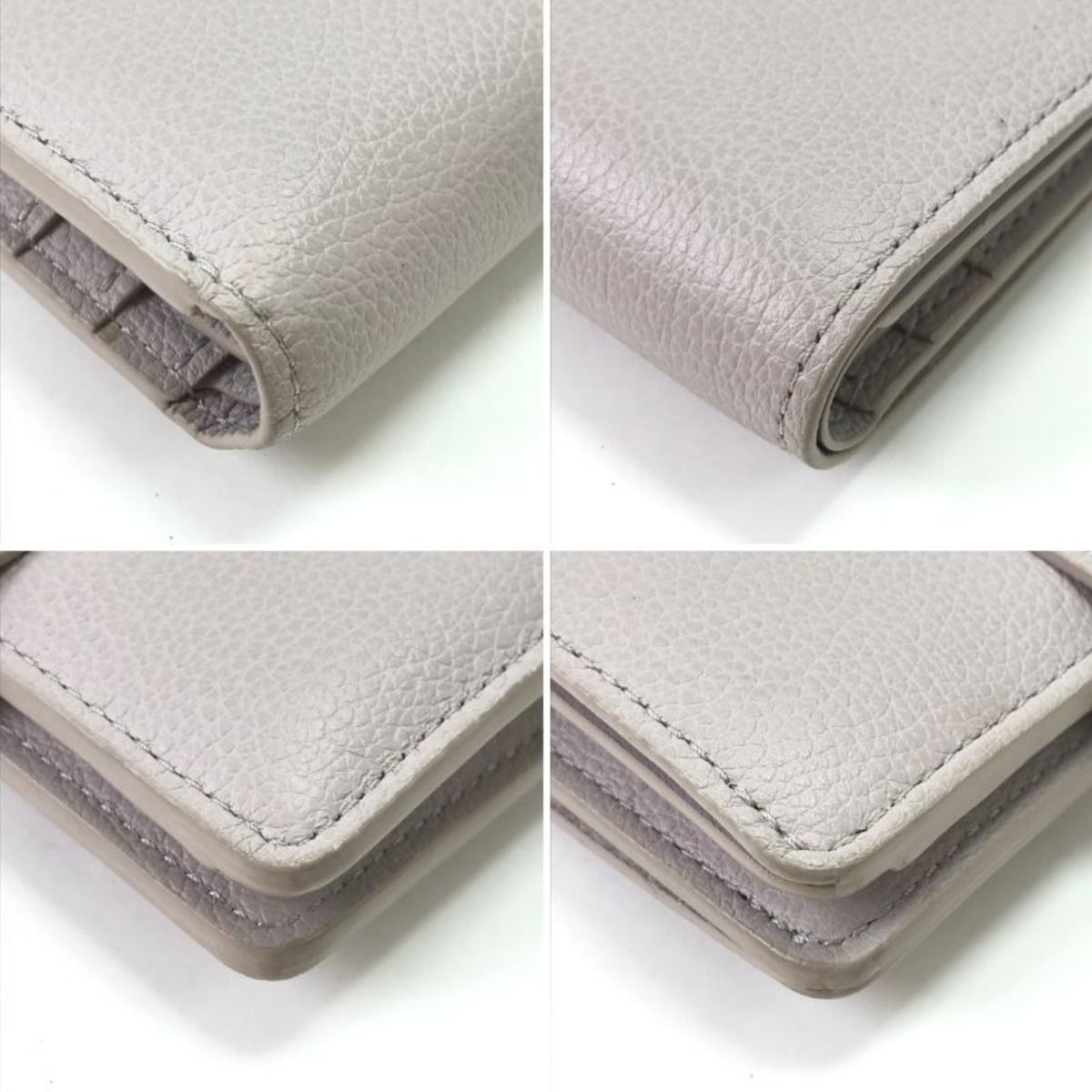 Louis Vuitton Bifold Wallet Portefeuille Lowkey Compact Light Gray — view 5