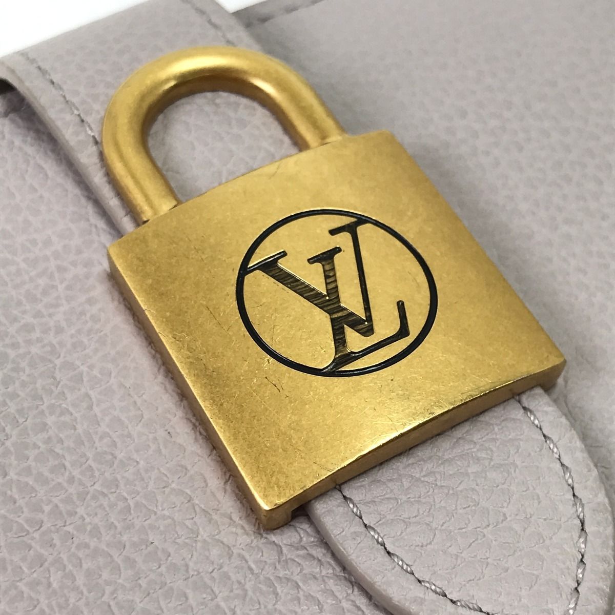 Louis Vuitton Bifold Wallet Portefeuille Lowkey Compact Light Gray — view 6