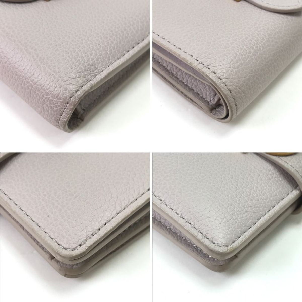 Louis Vuitton Bifold Wallet Portefeuille Lowkey Compact Light Gray — view 4