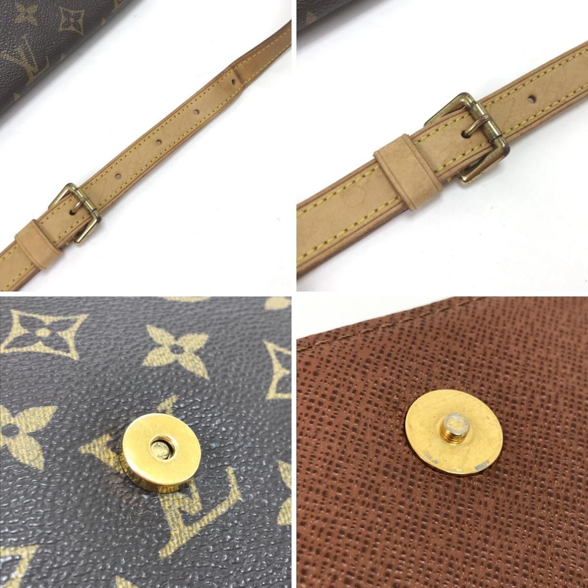 Louis Vuitton Shoulder Bag Monogram Musette Tango Short Type — view 6