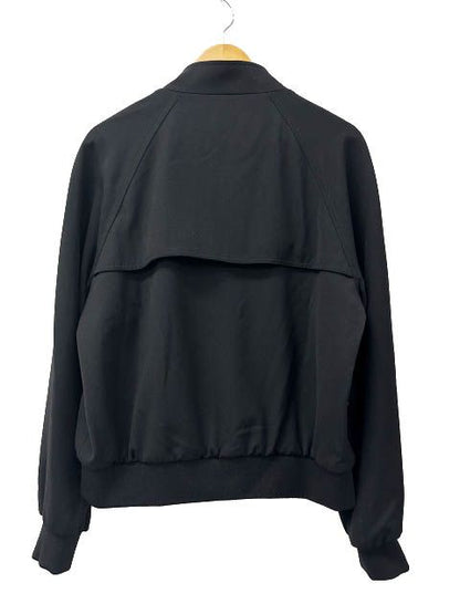 Celine Triomphe Jacket Gabardine Logo Embroidery Wool 54 Black — view 2
