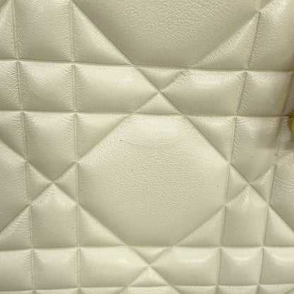Dior Handbag Cannage 95.22 Calf Leather 2-Way White — view 7