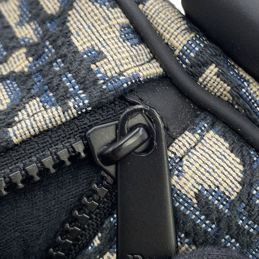 Dior Shoulder Bag Oblique Cravit Kids Mini Lola Black — view 9