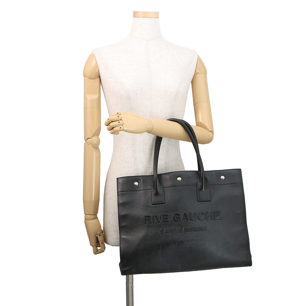 Saint Laurent Paris Tote Rive Gauche Small Black — view 4
