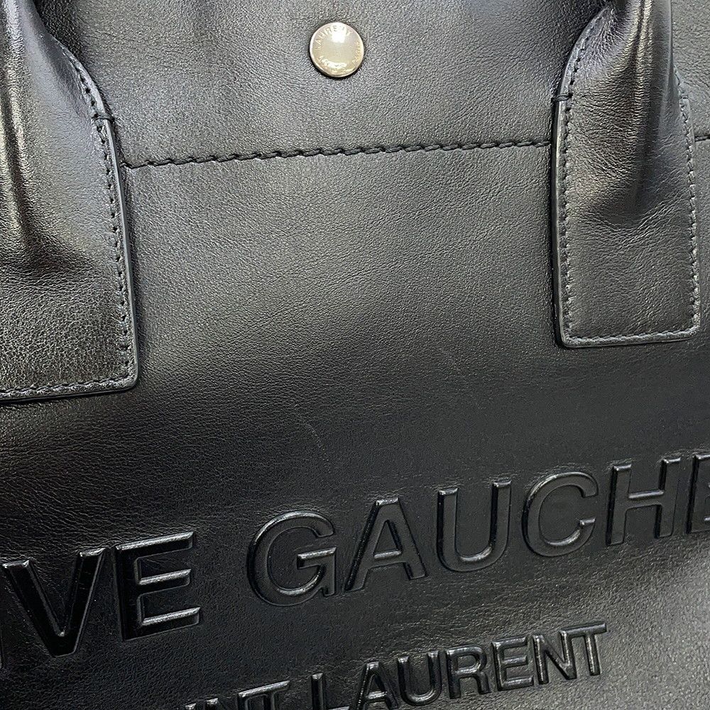 Saint Laurent Paris Tote Rive Gauche Small Black — view 6