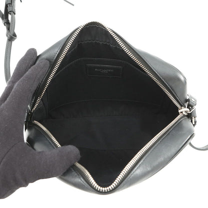 Saint Laurent Paris Shoulder Bag Star le Leather Black — view 5