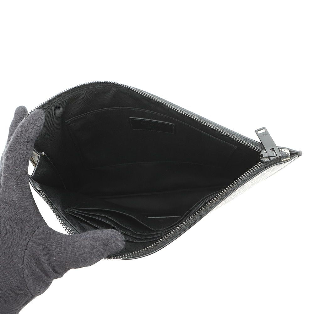 Saint Laurent Paris Clutch Skull Print Tablet Case Black — view 5