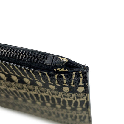 Saint Laurent Paris Clutch Skull Print Tablet Case Black — view 9