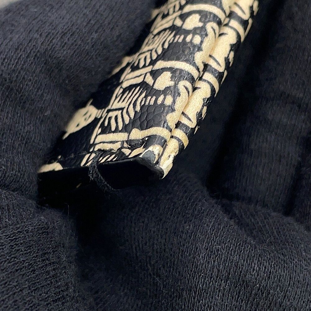 Saint Laurent Paris Clutch Skull Print Tablet Case Black — view 6