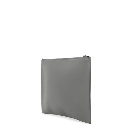 Dior Clutch Leather Gray — view 2