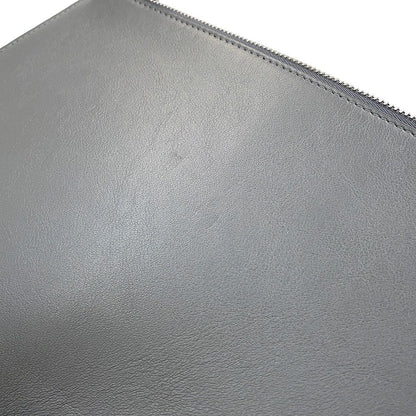 Dior Clutch Leather Gray — view 8
