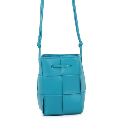 Bottega Veneta Shoulder Bag Intrecciato Mini Cassette Bucket Lambskin