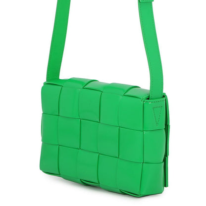 Bottega Veneta Shoulder Bag Maxi Intrecciato Cassette Green — view 2