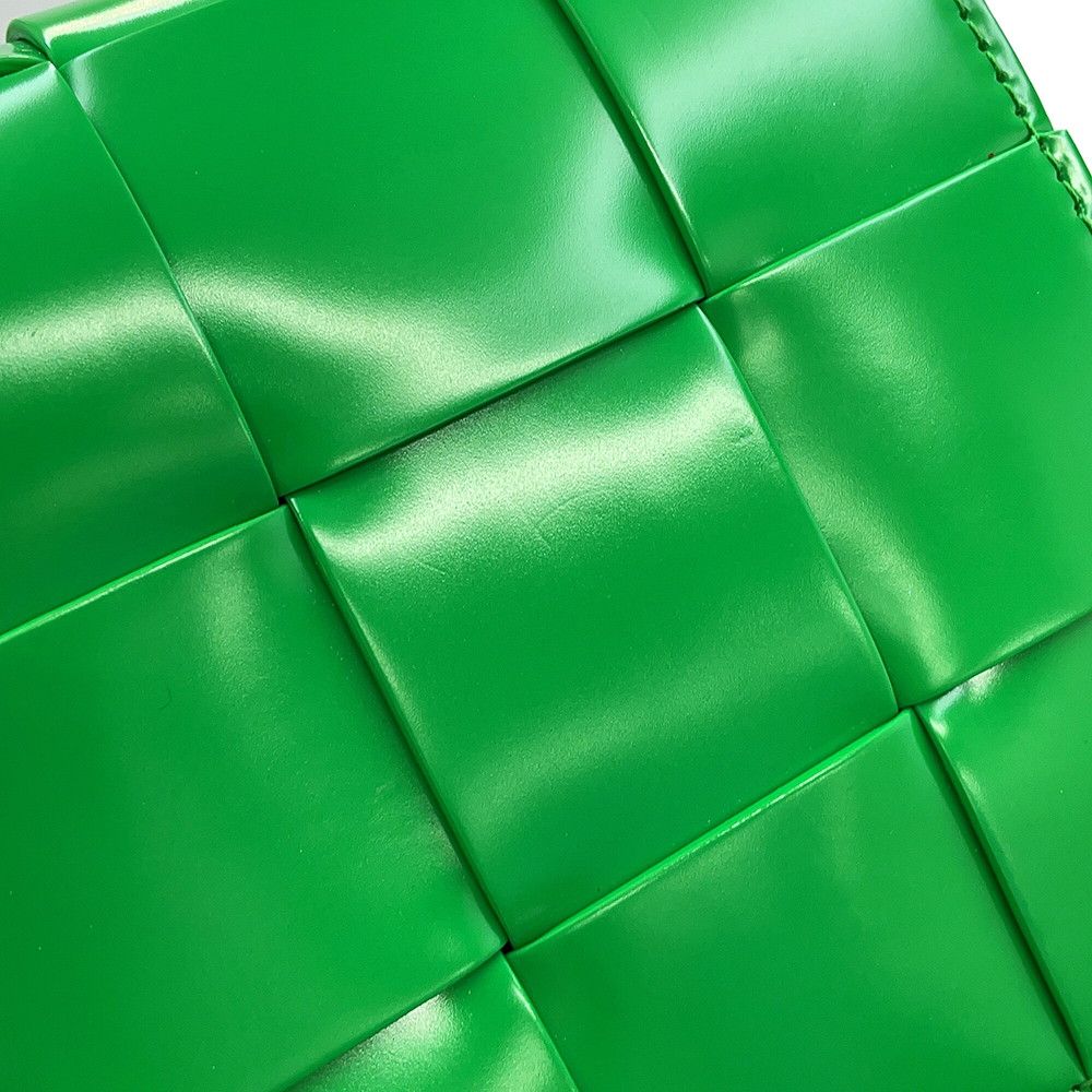 Bottega Veneta Shoulder Bag Maxi Intrecciato Cassette Green — view 7