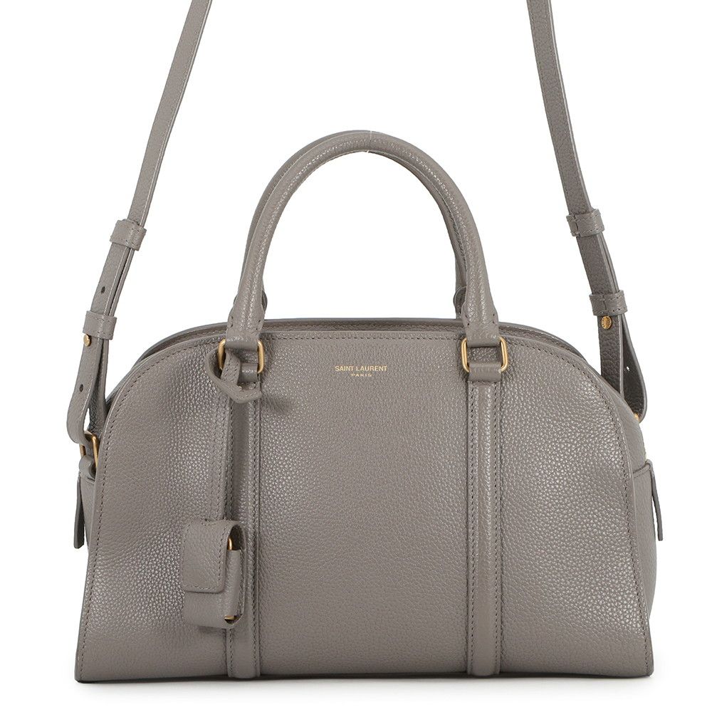Saint Laurent Paris Handbag Duffle Lock Leather 2-Way
