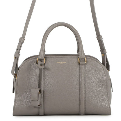 Saint Laurent Paris Handbag Duffle Lock Leather 2-Way