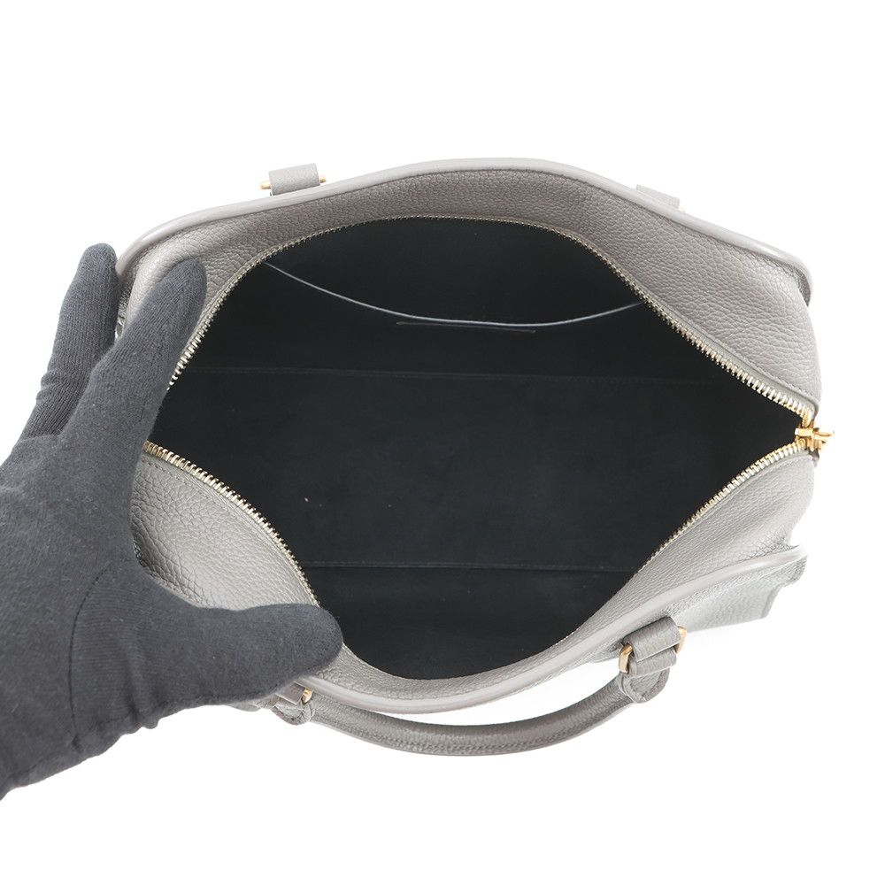 Saint Laurent Paris Handbag Duffle Lock Leather 2-Way — view 6