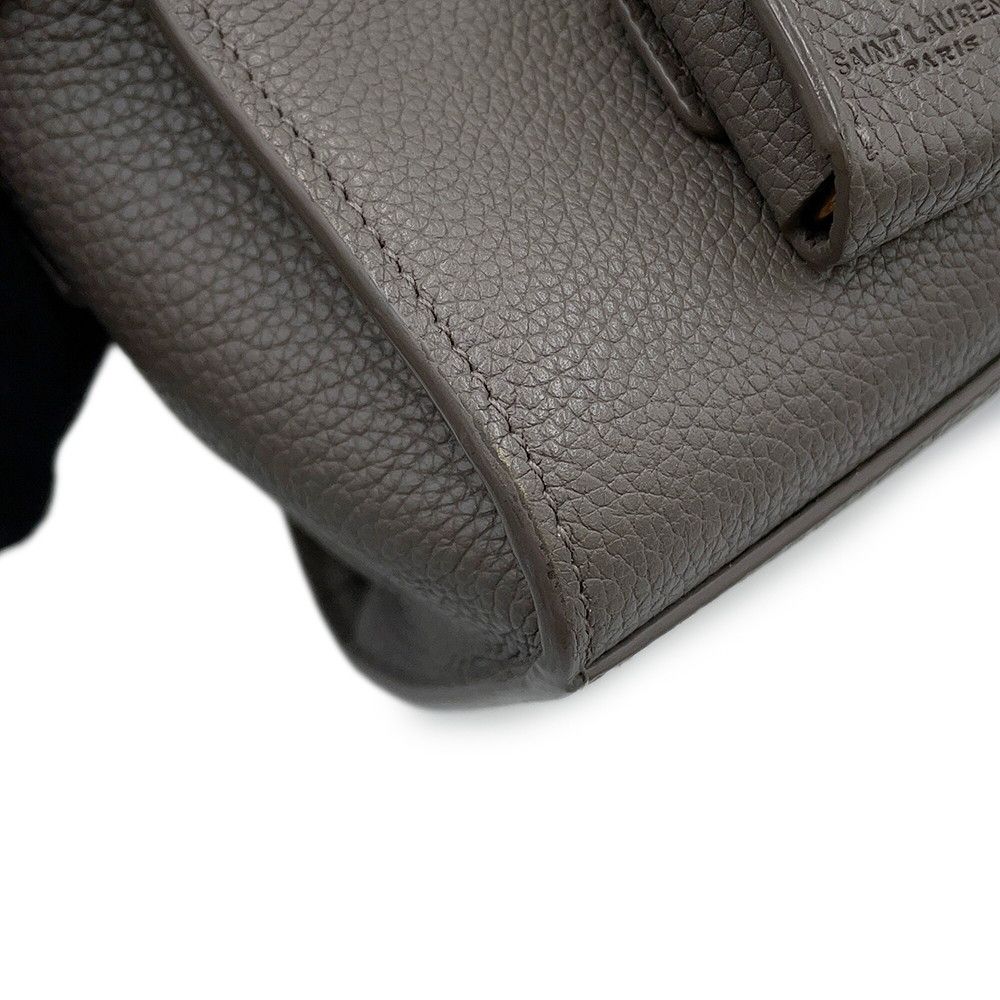 Saint Laurent Paris Handbag Duffle Lock Leather 2-Way — view 7
