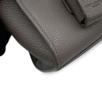Saint Laurent Paris Handbag Duffle Lock Leather 2-Way — view 7