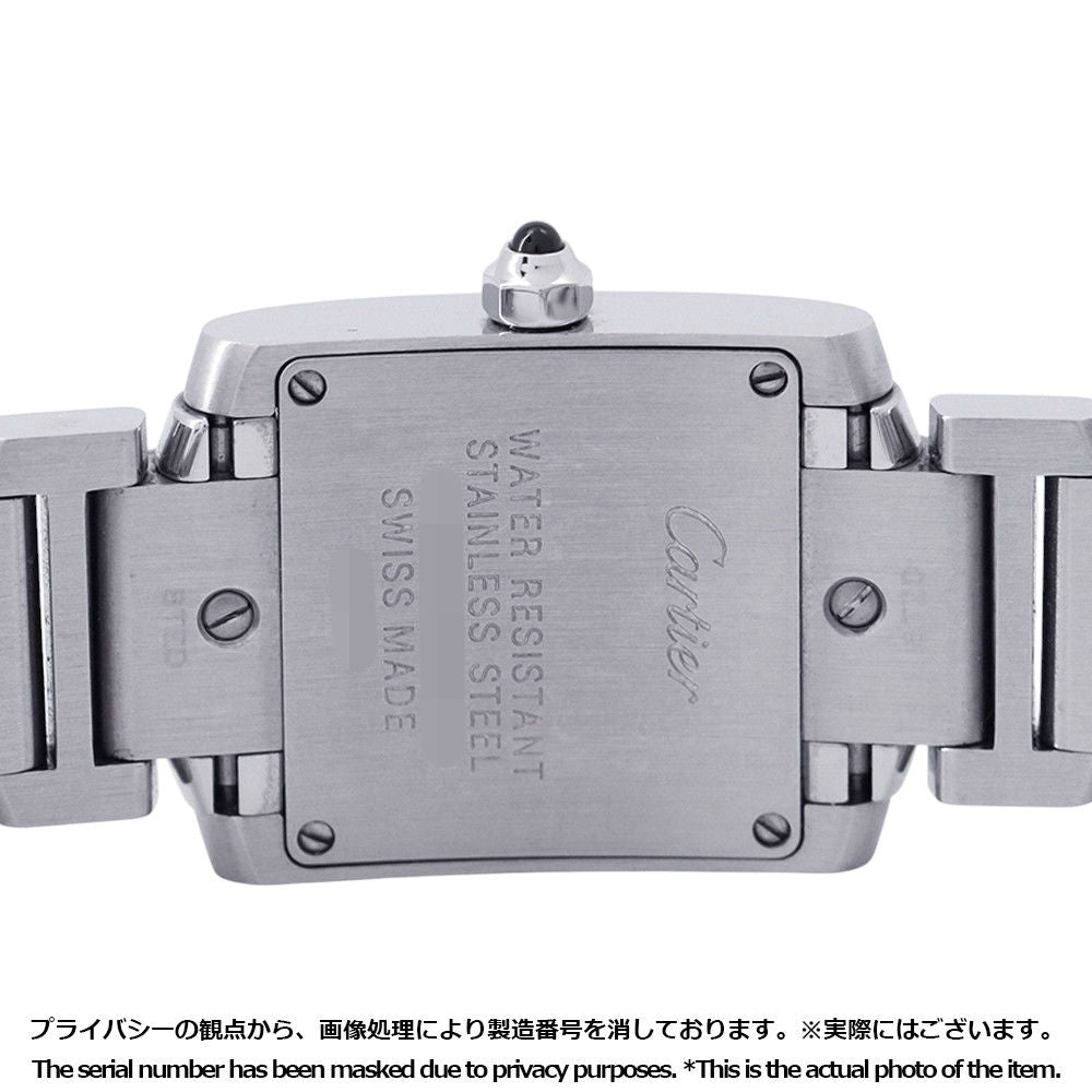Cartier Tank Francaise SM Watch Silver Dial Quartz — view 3