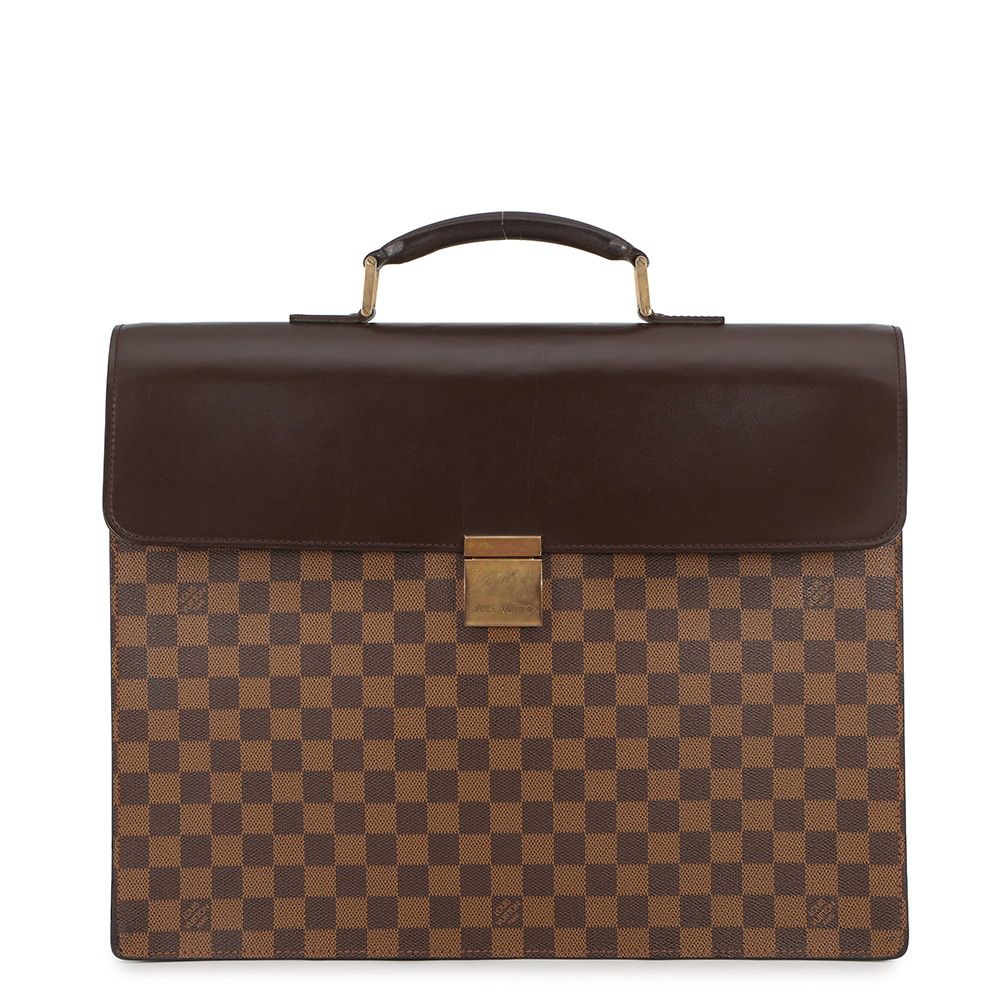 Louis Vuitton Business Damier Ebene Altona GM Document Briefcase