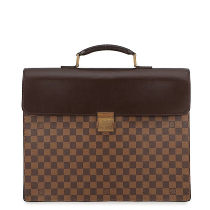 Louis Vuitton Business Damier Ebene Altona GM Document Briefcase