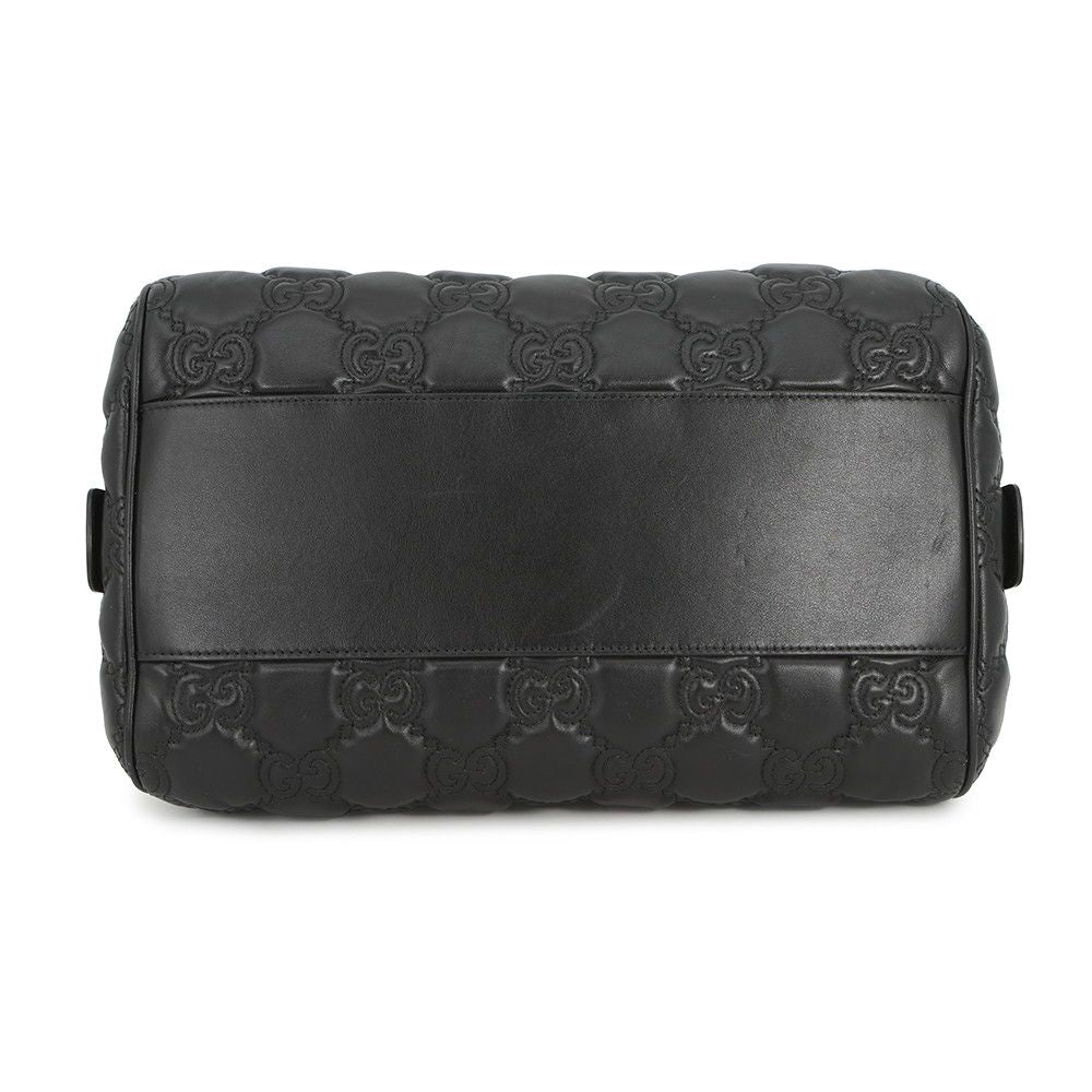 Gucci GG Matelasse Leather 2-Way Shoulder Bag Black — view 3