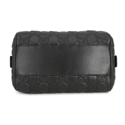 Gucci GG Matelasse Leather 2-Way Shoulder Bag Black — view 3