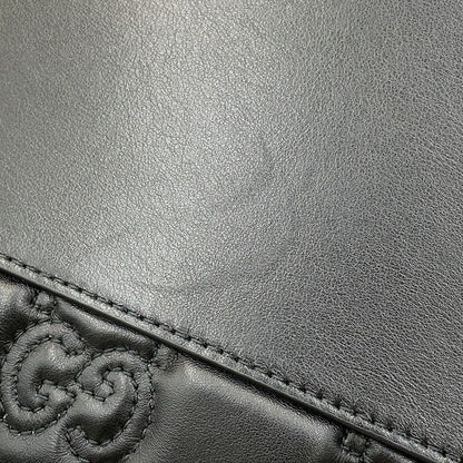 Gucci GG Matelasse Leather 2-Way Shoulder Bag Black — view 8