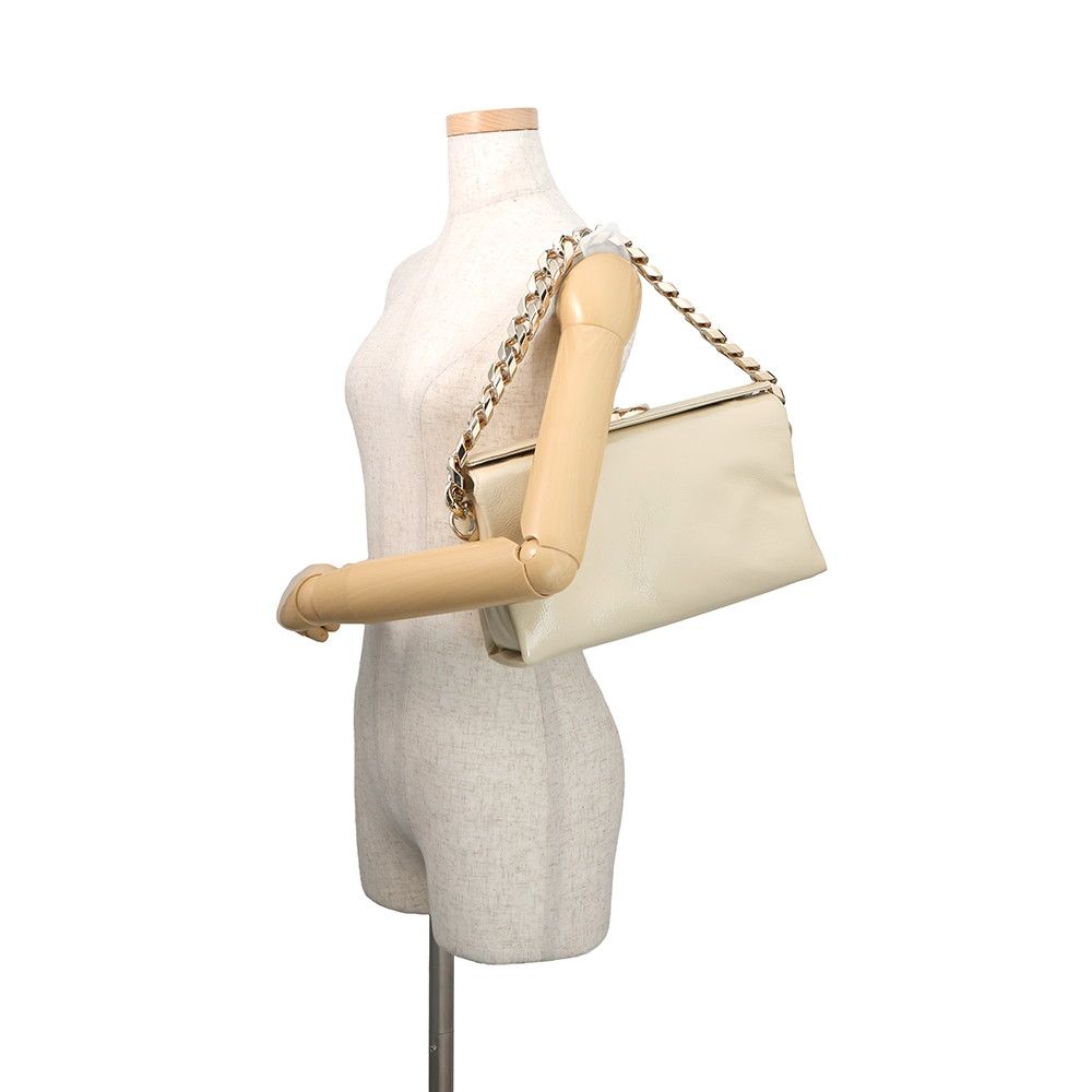 Gucci Shoulder Bag Double Chain Bag Patent Enamel — view 4
