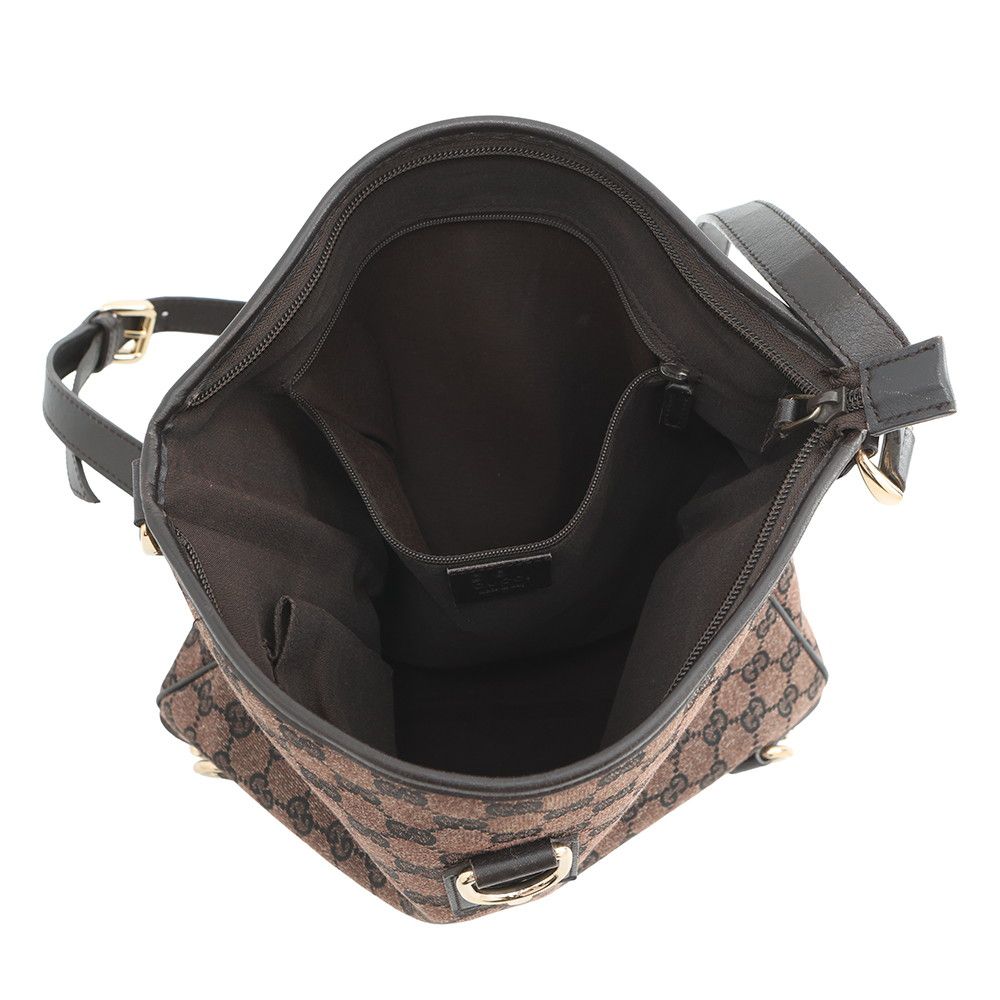 Gucci Shoulder Bag GG Canvas Leather — view 5