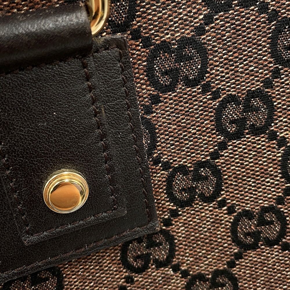 Gucci Shoulder Bag GG Canvas Leather — view 6