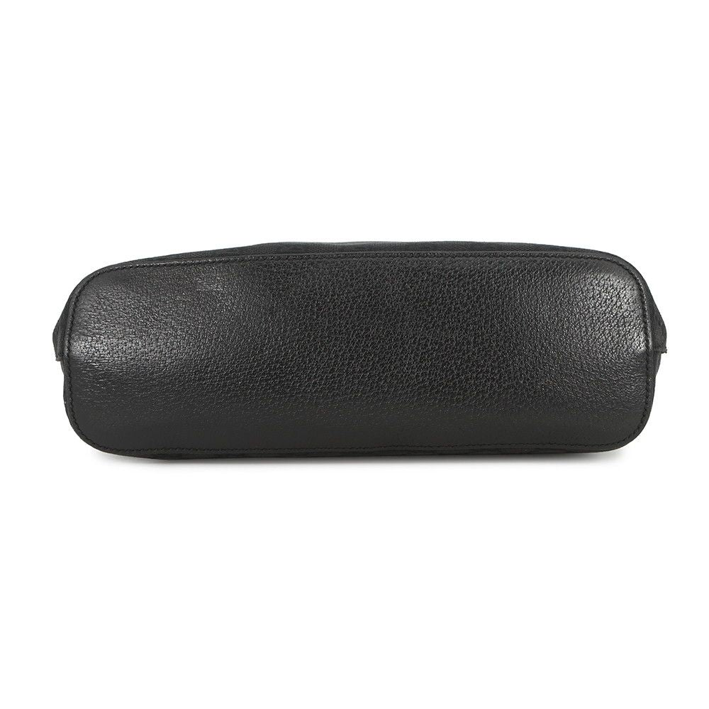 Gucci Shoulder Bag GG Canvas Leather Black — view 3