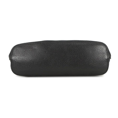 Gucci Shoulder Bag GG Canvas Leather Black — view 3