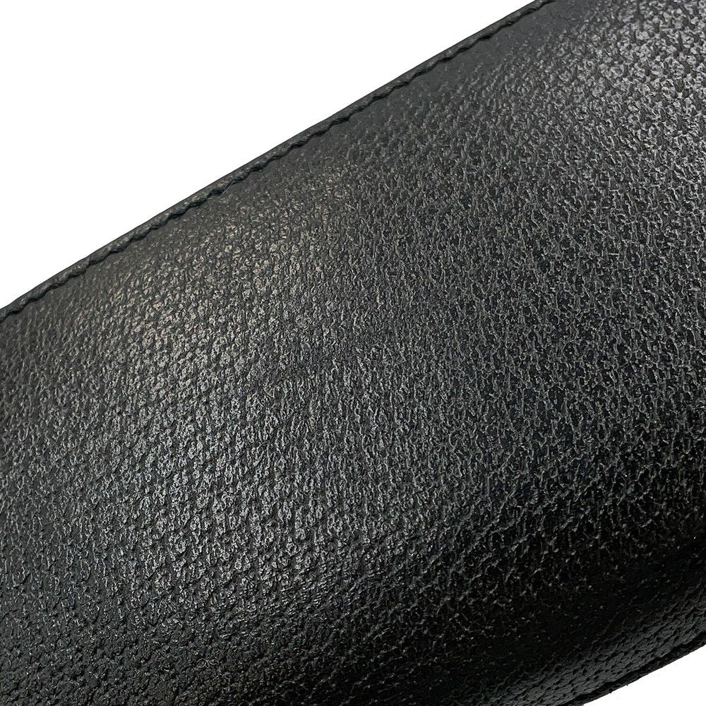 Gucci Shoulder Bag GG Canvas Leather Black — view 8