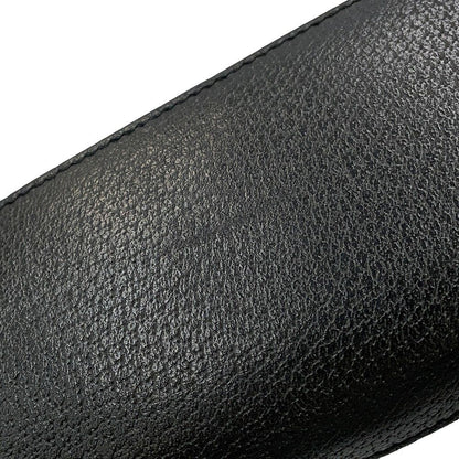 Gucci Shoulder Bag GG Canvas Leather Black — view 8