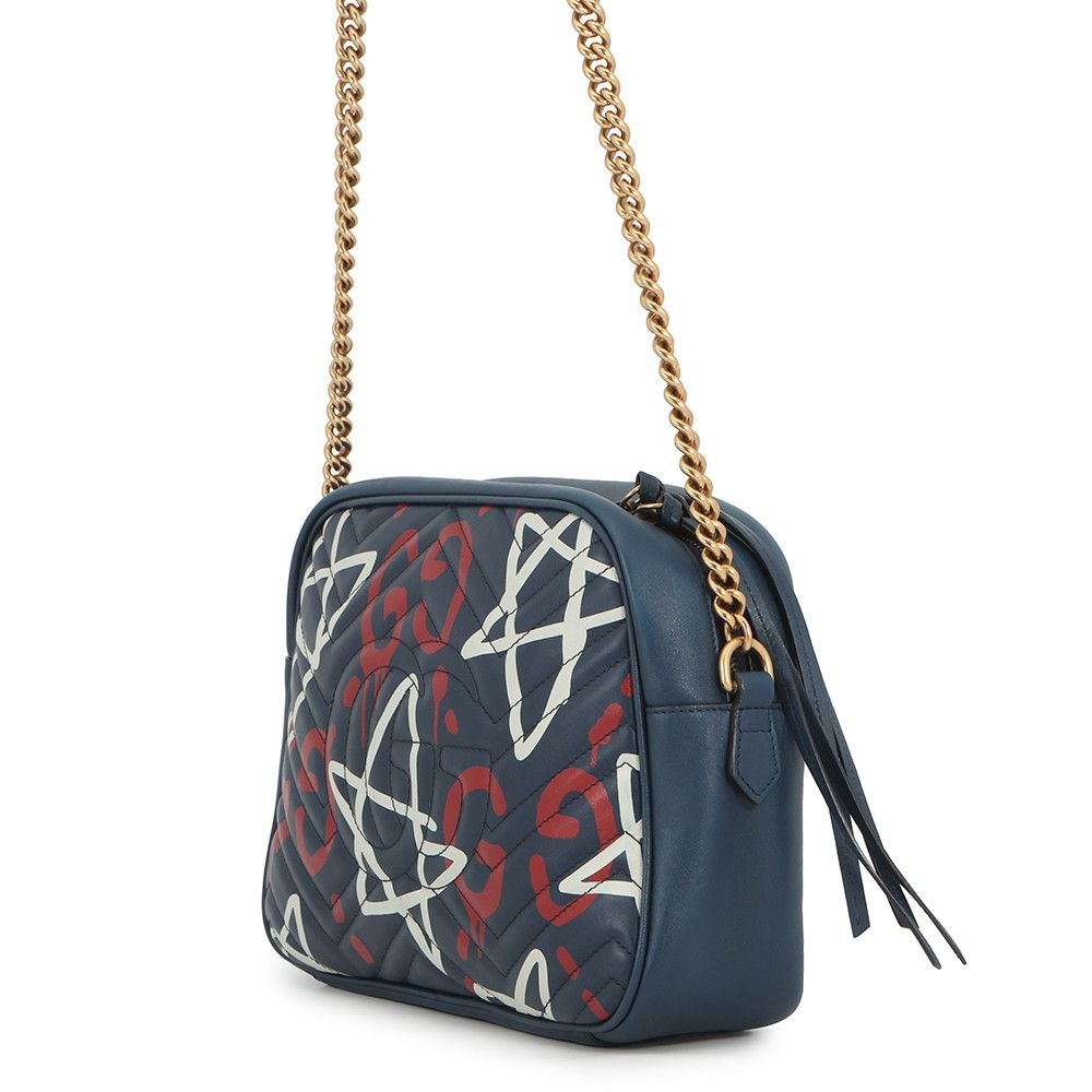 Gucci Shoulder Bag GG Marmont Ghost Quilted — view 2