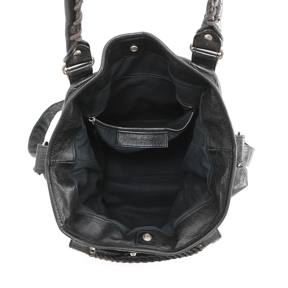 Balenciaga Tote Smart 2-Way Shoulder Bag Black — view 6