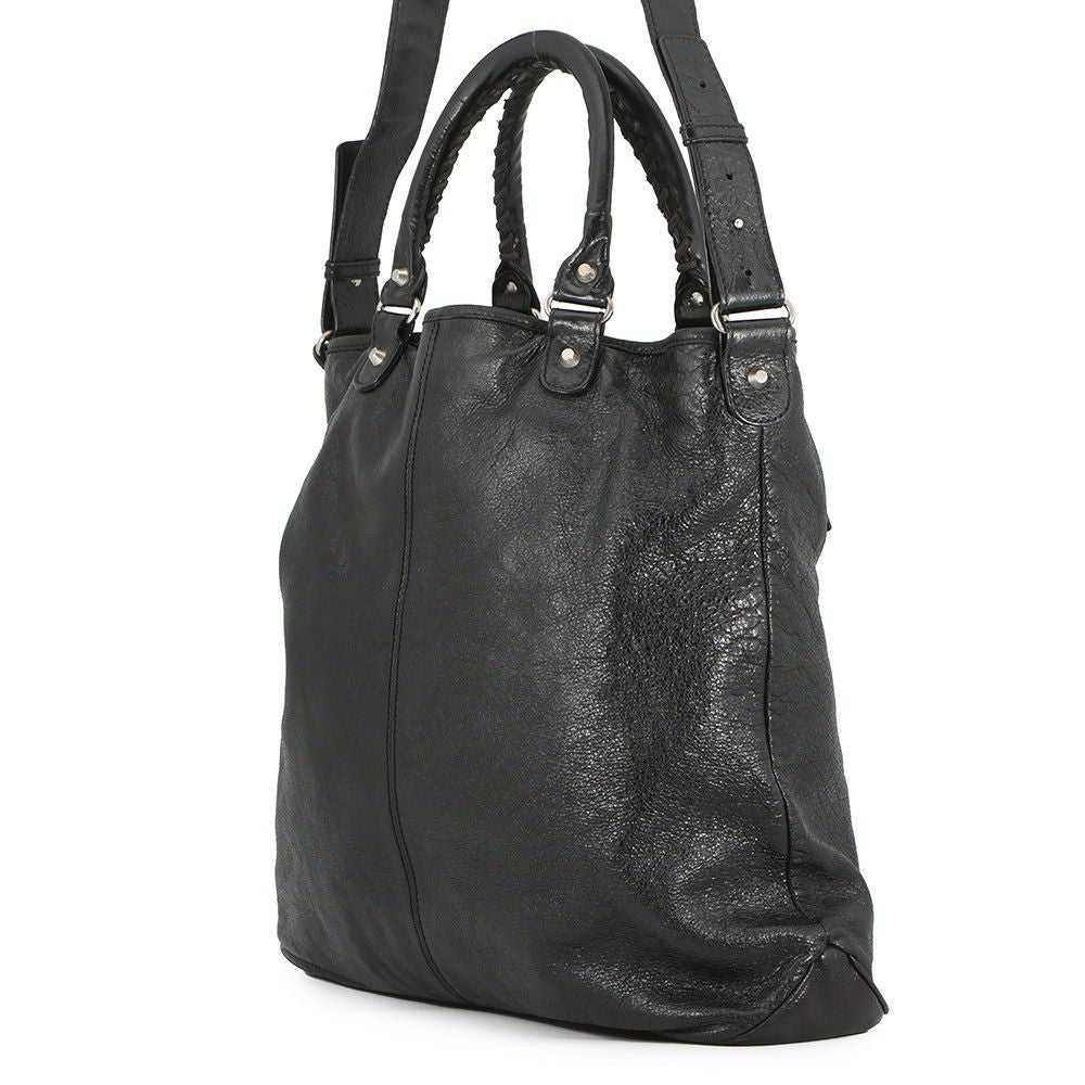 Balenciaga Tote Smart 2-Way Shoulder Bag Black — view 2