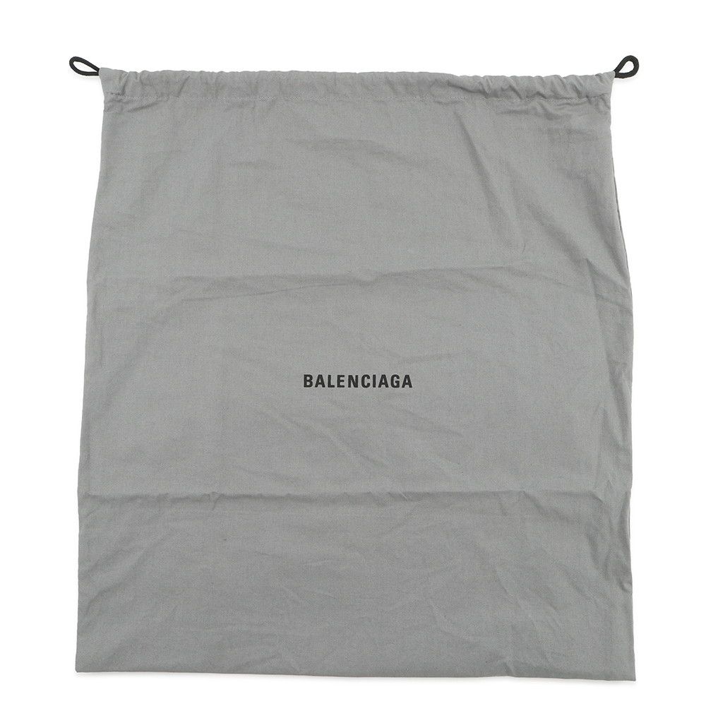 Balenciaga Clutch BB Monogram Pile Pouch Black — view 9
