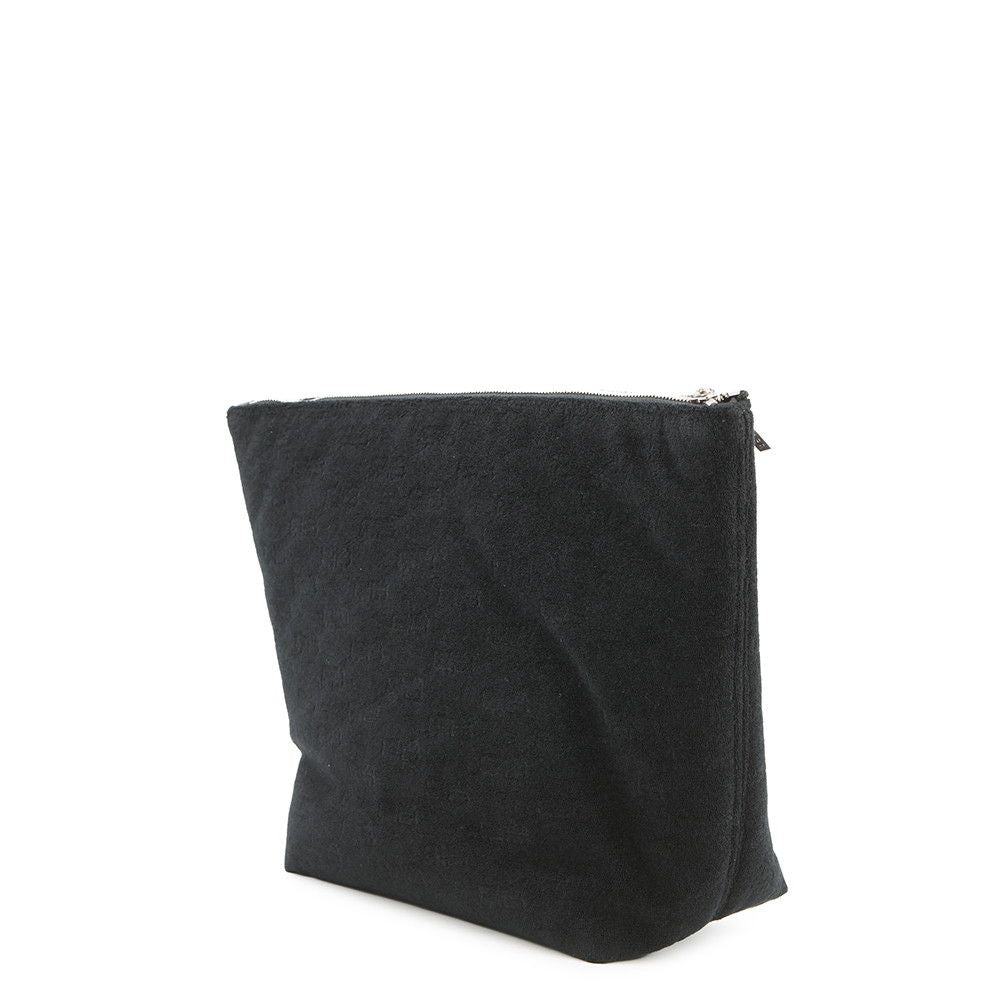 Balenciaga Clutch BB Monogram Pile Pouch Black — view 2