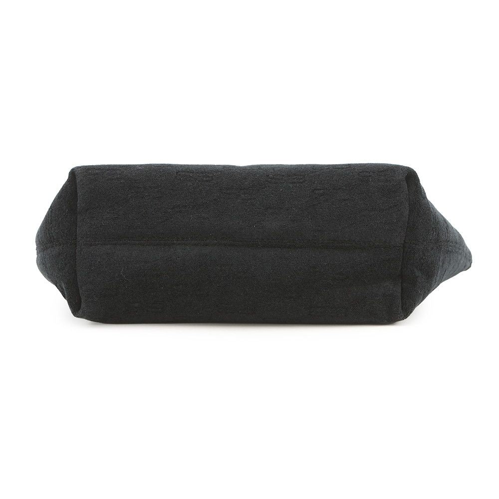 Balenciaga Clutch BB Monogram Pile Pouch Black — view 3