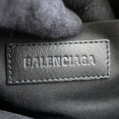 Balenciaga Clutch BB Monogram Pile Pouch Black — view 7