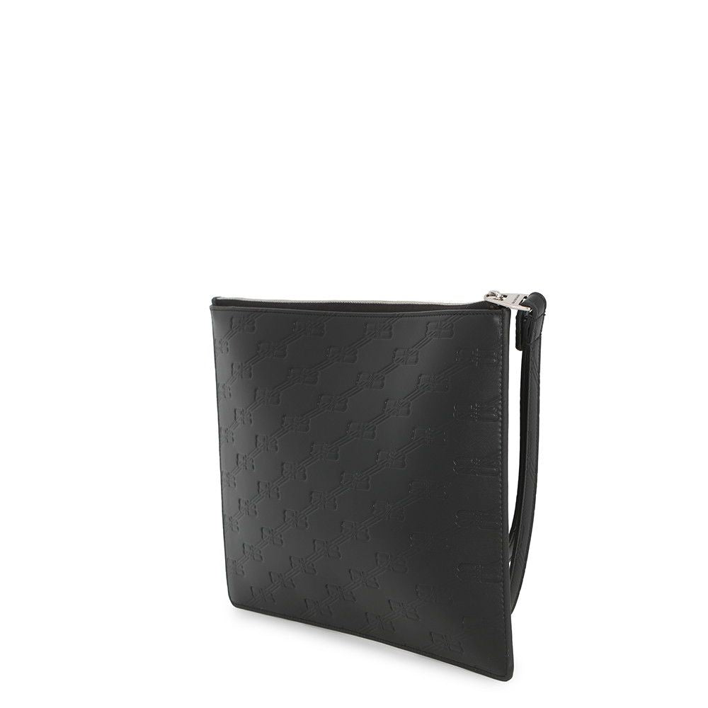 Balenciaga Clutch BB Monogram Pouch Black — view 2