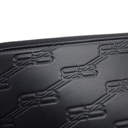 Balenciaga Clutch BB Monogram Pouch Black — view 6